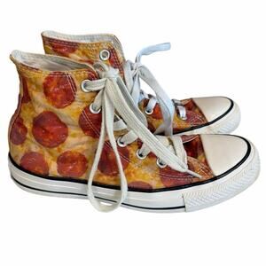 Converse Chuck Taylor All Star high-top sneakers  pepperoni pizza sz 7